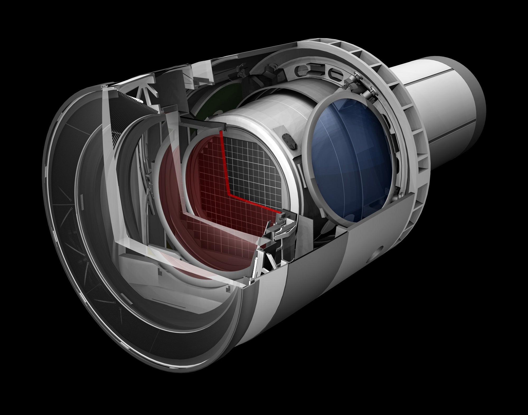 LSST camera cutaway diagram