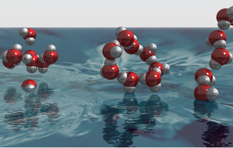 The structure of the first coordination shell in liquid water