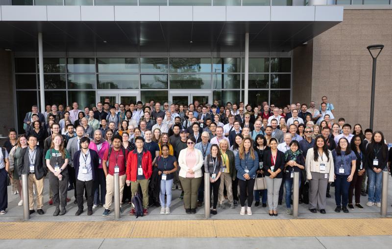 Group photo of the users' meeting attendees