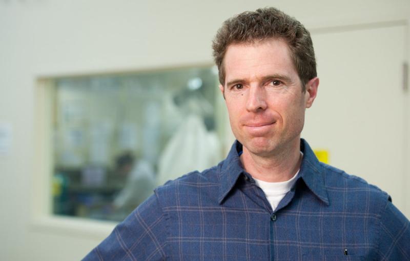 SSRL beamline scientist John Bargar near Beamline 11-2