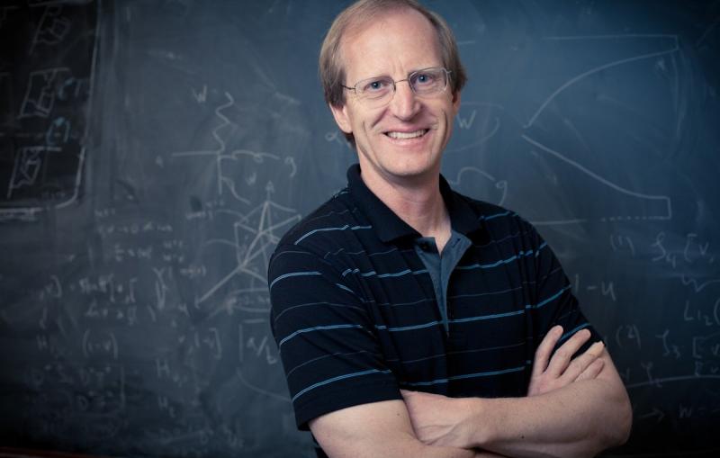 Photo – SLAC particle theorist Lance Dixon, one of th...