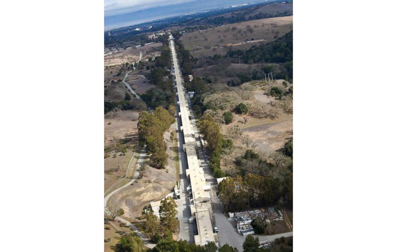 SLAC's 2-mile long linear accelerator