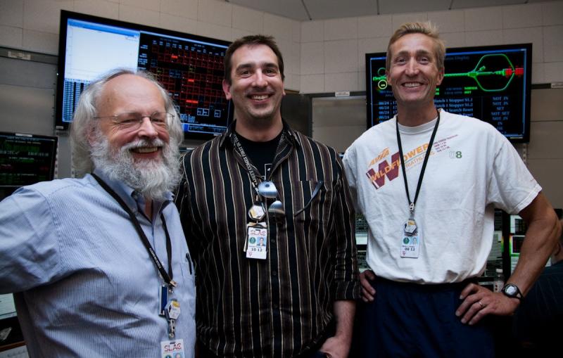 Uli Wienands, Jerry Yocky and Mark Hogan in the MCC (Photo by Mike Ross.)