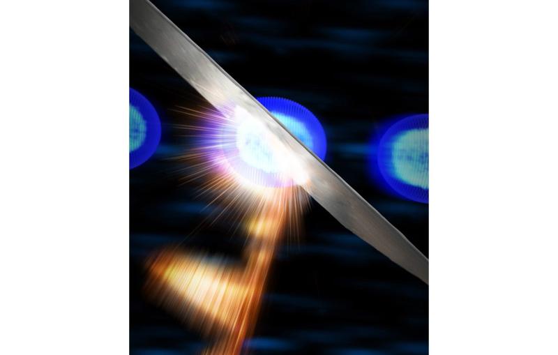 illustration of a terahertz pulse