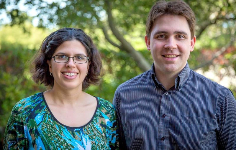 SLAC physicists Natalia Toro and Philip Schuster