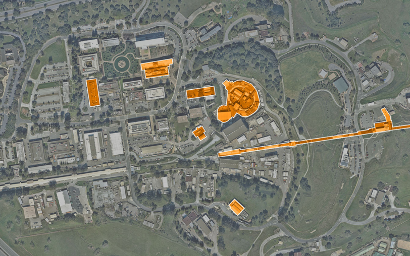 Area map of SLAC