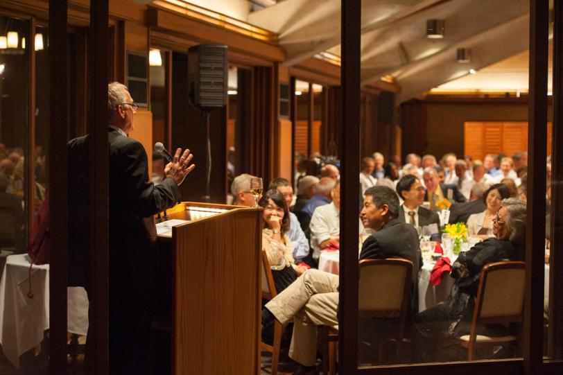 Helmut Dosch at Dinner