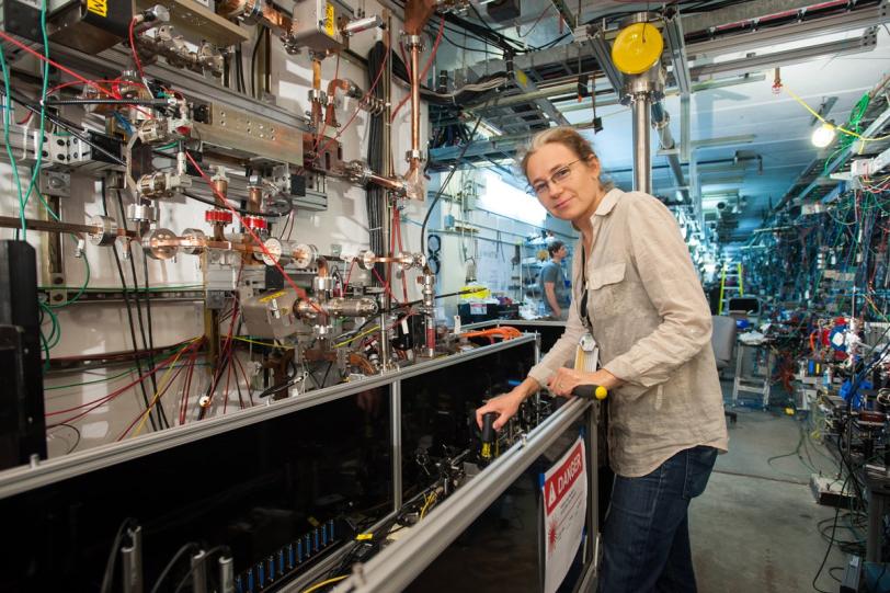 Photo of Accelerator Physicist Cecile Limborg