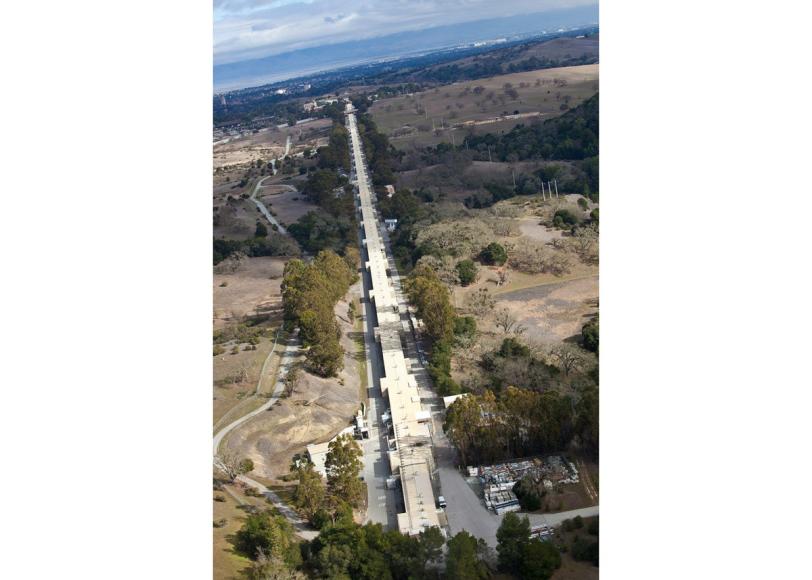 SLAC's 2-mile long linear accelerator