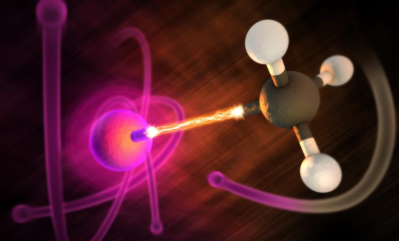 Researchers used SLAC's LCLS X-ray laser to stimulate and measure the electron-transfer process inside a severed methyl iodide molecule.