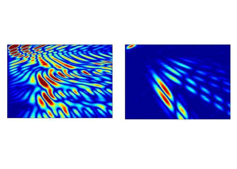 Two spectra of EEG-boosted beams