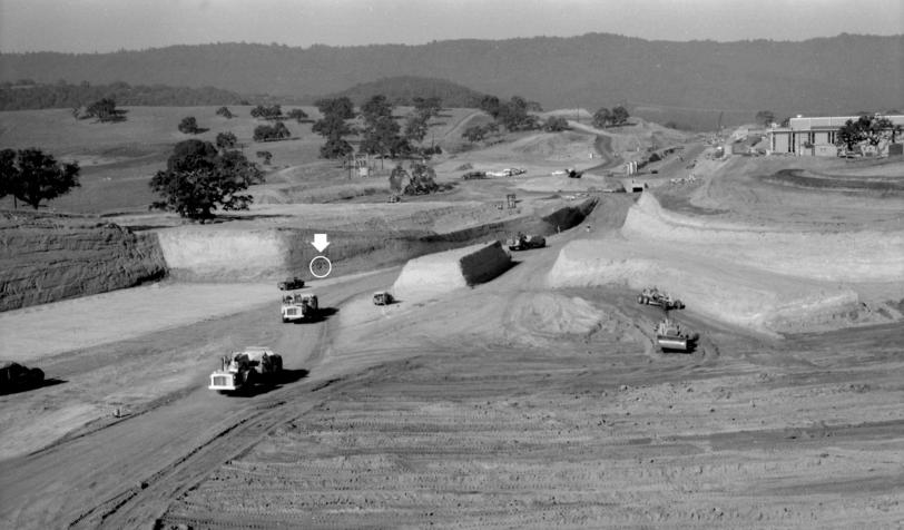 SLAC Linac Excavation (1964)