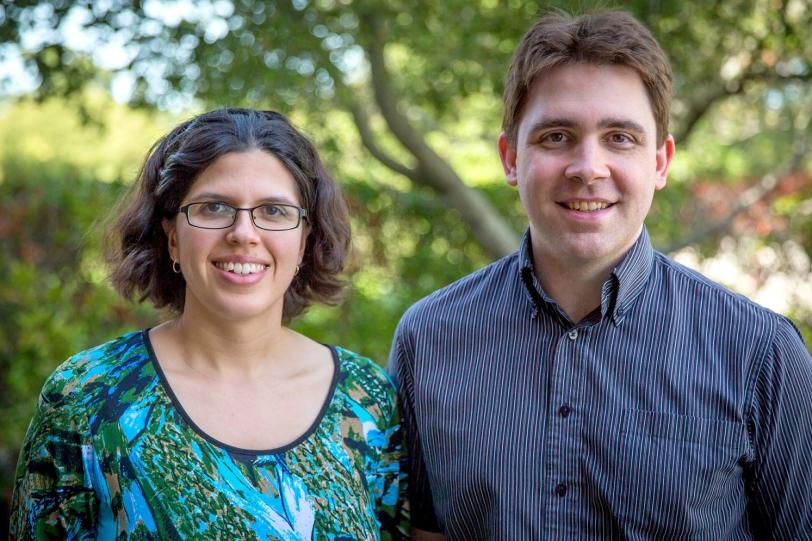 SLAC physicists Natalia Toro and Philip Schuster