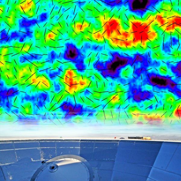 temperature and polarization of the cosmic microwave background