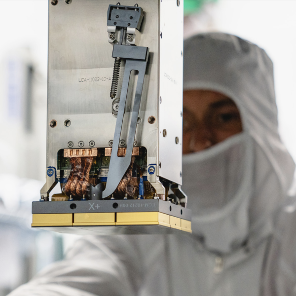 Detector in cleanroom