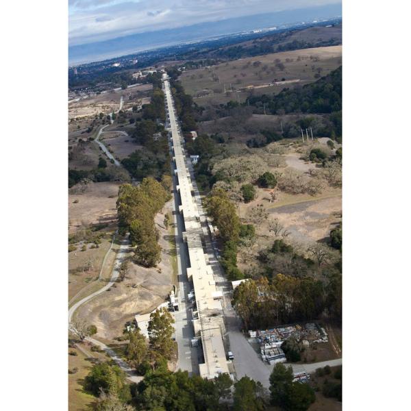 SLAC's 2-mile long linear accelerator