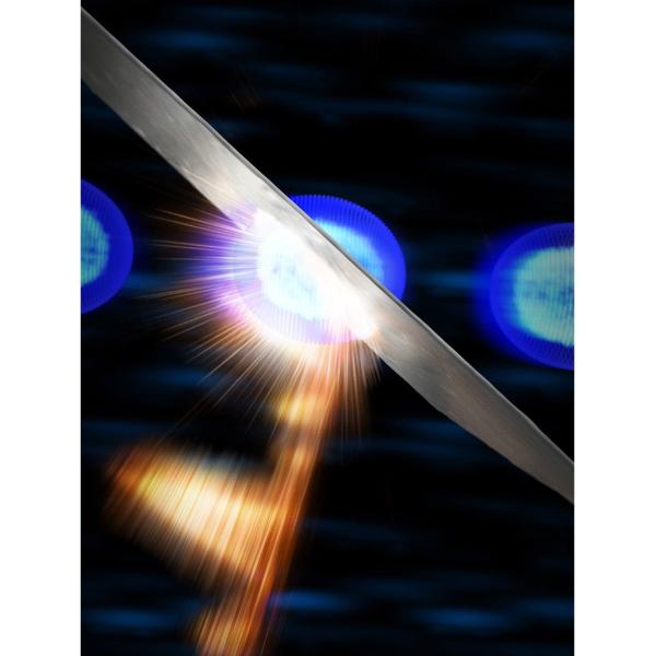 illustration of a terahertz pulse